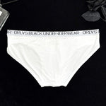 2 Pack Men's Trendy Seamless Waistband Ultra-Soft Fabric Stay-Put Fit Briefs