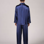 Men's Classic Satin Pajama Set Sleepwear