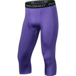3 Pack Men's Multi-Sport Workout Ready Close-Fitting Comfort Activewear Tights
