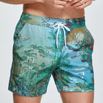 Men’s Summer Printed Quick Drying Board Shorts