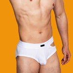 2 Pack Men's Low-Rise Sexy Side-Opening Briefs
