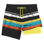 Men's Lightweight & Airy Quarter-Length Swim & Walk Quick-Dry Loose Fit Board Shorts