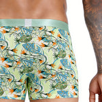 3 Pack Men's Mid-Rise Stay-Put Fit Skin-Friendly Breathable Briefs & Trunks