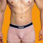 3 Pack Men's Lace Mesh Quick-Drying Breathable Solid Color Trunks