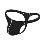 3 Pack Men's Low-Rise U-Pouch & Thin Edging Sporty Cut Thongs