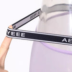 Men's Transparent Ice Silk Waistband Separate Briefs