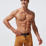 Men's Moisture-Wicking Lining Sporty Cut Stay-Put Fit Swim Shorts & Trunks