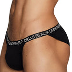 2 Pack Men's Soft Modal Bikini with U-Shaped Pouch and Stretch Waistband