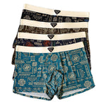 4 Pack Men's Ice Silk Antibacterial Breathable Seamless Comfort Trunks