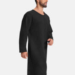 Men's Long-Sleeved Romper Ultra-Soft Seamless Comfort Sleepwear