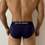 3 Pack Men's Sexy Ultra-Thin Supportive Pouch Breathable Stretch Fit Trunks