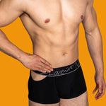 2 Pack Men's Stylish Breathable Modal Sports Trunks