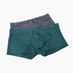 7 Pack Men's Solid Color Supportive Separated Pouch Seamless Comfort Trunks
