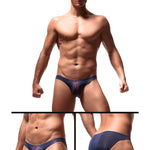 3 Pack Men's U-Pouch Low-Rise Briefs