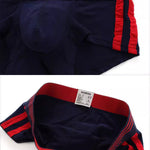 Men's Slim-Fit Cotton Trunks - Low Rise & Lifting Support
