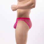 2 Pack Men's Low-Rise Mesh Breathable Bikini