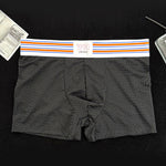 2 Pack Men's Breathable Mesh Butt-Lifting 3D Enhancing Design Seamless Shapewear