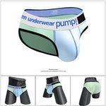 2 Pack Men's Middle-Rise Cotton Sexy Briefs