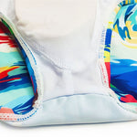 Men's 3D Pouch Ink Art Beach Swim Briefs