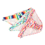 4 Pack Men's Low Rise Print U-Pouch Moisture Wicking Bikinis