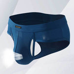 3 Pack Men's Seamless Comfort Sporty Cut Stretch Fit Briefs