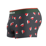 2 Pack Men's Seamless Comfort Playful Style Prints Breathable Trunks