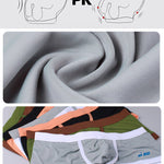 2 Pack Men's Separated Ball Pouch Trunks With Fly