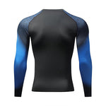 Mens Super Elastic Sport Gym Quick-drying Tops