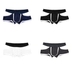 3 Pack Men's Breathable Mesh Lightweight & Airy Supportive Fit Trunks