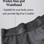 Men's Long Anti-Chafing Athletic Boxer Briefs