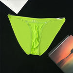 2 Pack Men's Breathable Low-Rise Ultra-Soft Modal Bikini