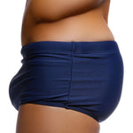 Men's Solid Color Swim Trunks