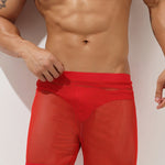 Men’s Sexy See Through Mesh Boxer Shorts