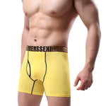 2 Pack Men's Sexy Sports Ice Silk Boxer Briefs