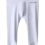 Men's Ice Silk Mesh Mid-Rise Quick-Dry for Sports & Casual Activewear Tights