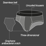 3 Pack Men’s Modal Graphene Breathable Briefs