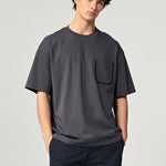 Men's Minimalist U-Shape Pocket Design T-Shirt