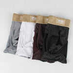 3 Pack Men's Quick-Dry Highly Elastic Briefs