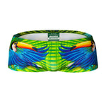 Men's Anti-Chafing Stretch Fabric Bold Prints Quick-Dry Swim Briefs
