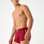 3 Pack Men's Comfy Waistband Mid-Rise Day-Long Comfort Breathable Trunks