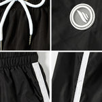 Men’s Waistband Drawstring Beach Swim Shorts
