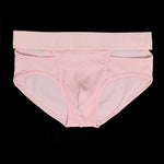 2 Pack Men's Ultra-Soft Cotton Comfort-Fit Expanded Pouch Briefs