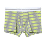 2 Pack European Luxury Brand Personalized Striped Men's Underwear