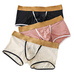 4 Pack Men's Ice Silk Breathable Separate Ultra-Thin Trunks