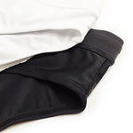 Men's Padded Solid Drawstring Swimsuit Bikini Briefs