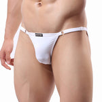 4 Pack Men's Cooling Touch Adjustable Ice Silk Bikinis