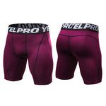 Men's Workout Ready Stretch Fit Tagless & Seamless Sporty Cut Activewear Tops & Tights