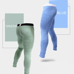 Men's U-Convex Pouch Sexy Base Layer Warm Pants Sleep Pants