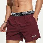 Men's Loose Fit Sporty Cut Quick-Dry Fabric Chafe-Free Design Activewear Shorts