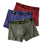 6 Pack Men's Breathable Movement-Friendly Soft-Touch Boxer Briefs